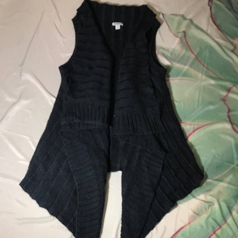Old Navy Chunky Knit Sleeveless Open Sweater Vest